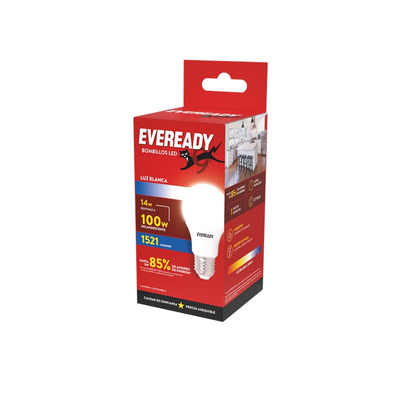 LAMP. EVEREADY 14W BLANCA
